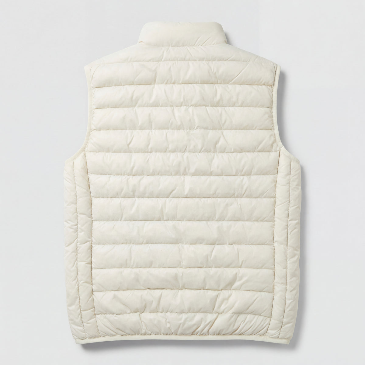 District Capital Essential Puffer Gilet – Off-White