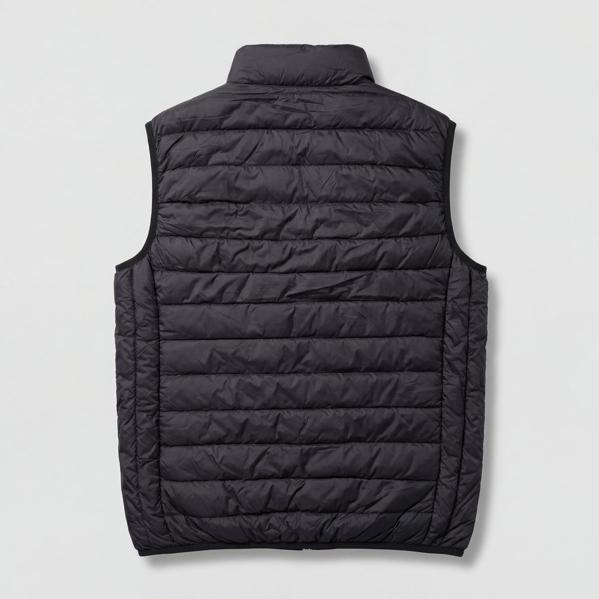 District Capital Essential Puffer Gilet – Black